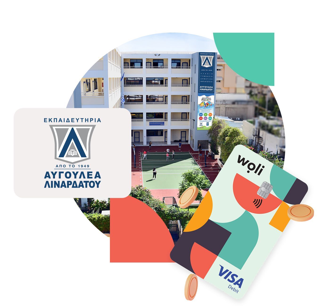 Cooperation between WOLI and Avgouleas-Linardatou Schools for the financial education of kids and teenagers